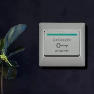 5 uds diseño de botón sistema de Control de acceso interruptor de empuje respetuoso con el medio ambiente cerradura electrónica a prueba de polvo botón de salida cuadrado de plástico