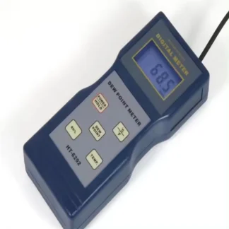 Medidor de punto de rocío portátil, pantalla retroiluminada de alta definición, medidor de humedad, función de memoria automática