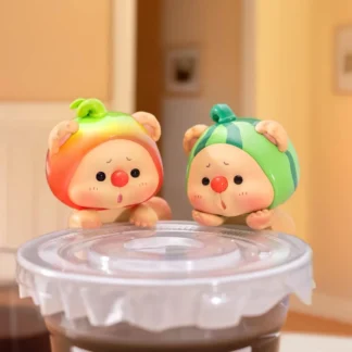 Original OYO Bear Cub Fruit Power Party Mini caja ciega fiesta juguete modelo hecho a mano chica regalo caja misteriosa muñeca personalizada