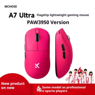 Ratón inalámbrico ligero Mchose A7, juego de deportes electrónicos, oficina, tercer examen simulado, ratón ergonómico 3950 para estudio
