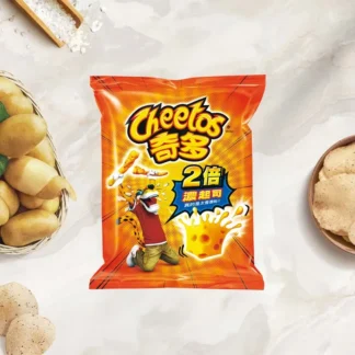 Cheetos 2X Sabor Queso 1,62 oz(46g)*3 paquetes de patatas fritas, snacks inflados, snacks, mazorca de maíz