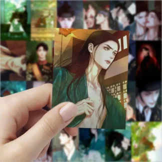 60 unids/set pegatina Manhwa coreana Lee Nok, personajes Jae-shin DIY maleta para portátil pegatinas decorativas