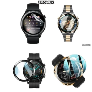Protector de pantalla de vidrio templado antiarañazos HD para Huawei WATCH GT2 GT3 GT4 GT5 Pro Cyber Ultimate 41 42 43 46mm 9H