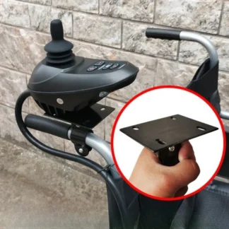 Accesorios para sillas de ruedas eléctricas Soporte trasero del controlador Compatible con la mayoría de los controladores de sillas de ruedas Soporte para sillas de ruedas