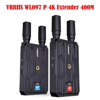 Extensor inalámbrico HDMI Dual de 1300 pies, transmisor y receptor de vídeo 4k para cámara, transmisión en vivo, videocámara, grabación al aire libre, PC y TV