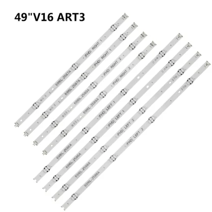Tira de LED para iluminación trasera 6916L-2586A 6916L-2587A 6916L-2588A 6916L-2589A LC490DUE FJ M1 M4 LC490DUE (FJ)(M1)(M4) 49LH615V 49LH6420