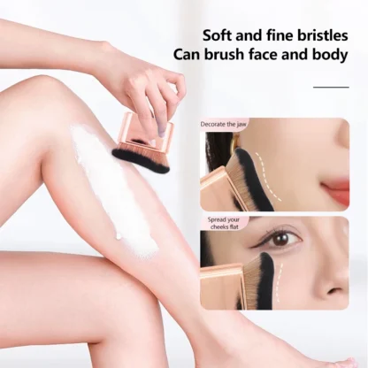 1 Uds. Aplicador de protección solar, bloqueador solar, cepillo Buddy, aplicador de loción solar, cepillo corporal multifuncional