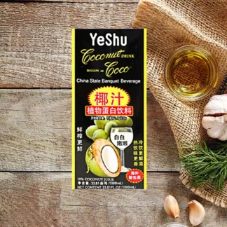 YeShu-Jugo de coco en embalaje blando 35,30 oz (1000 ml)*1 caja