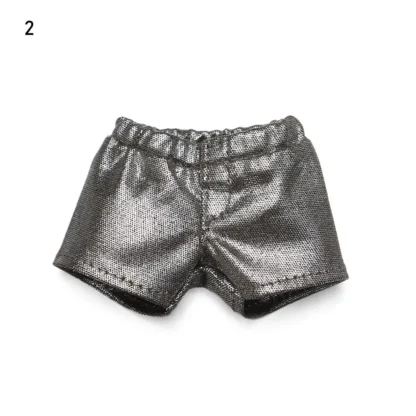 Moda PU cuero 1/6 pantalones inferiores accesorios para muñecas pantalones cortos elásticos ropa para muñecas