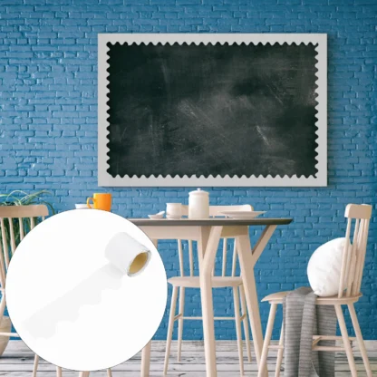 Papel de borde de pizarra de 5M, adorno decorativo para aula, oficina, pizarra impermeable, marco de boletín, suministros de enseñanza