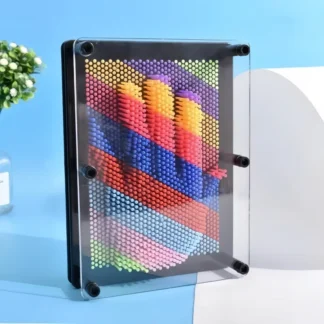 Pin de Metal clon 3D, clon artístico antiestrés, modelo en forma de mano, juguetes para niños, tablero de aguja, esculturas, pintura, tallado, Pinart, regalo