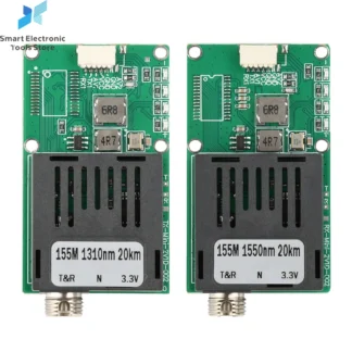 Módulo de transceptor óptico TTL para drone FC RX/TX/AV/VCC/GND interfaz TTL a fibra óptica módulo terminal equipo