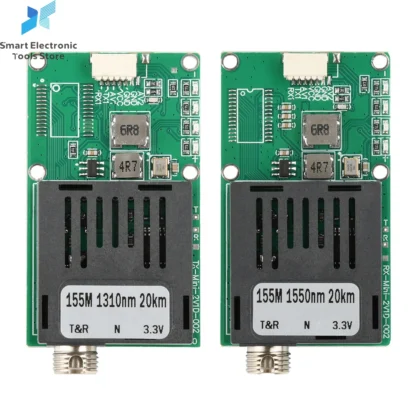 Módulo de transceptor óptico TTL para drone FC RX/TX/AV/VCC/GND interfaz TTL a fibra óptica módulo terminal equipo