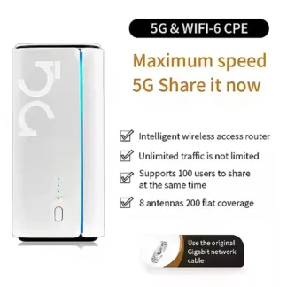 Venta caliente empresa 5G enrutador Ethernet WiFi 6 enrutador inalámbrico al aire libre inteligente doble banda tarjeta SIM modo inalámbrico