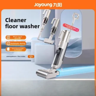 Lavaviso inalámbrico inteligente Galaxy One Q5 con esterilización, limpieza de bordes, fregona aspiradora en seco y húmedo