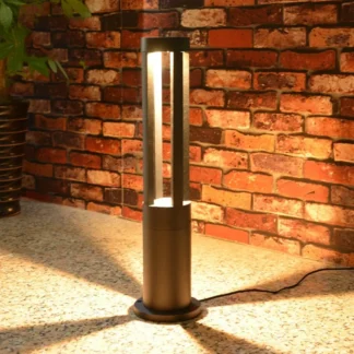 Lámparas de césped LED IP68 impermeables, luz LED de 15W para jardín, luces de paisaje para patio, iluminación de pilar de luz de parque