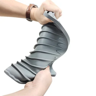 Estera grande de silicona para secado de platos, tapete escurridor de tamaño 32,5x20Cm, protección resistente al calor, alfombrilla para encimera, fregadero, plato antideslizante B caliente