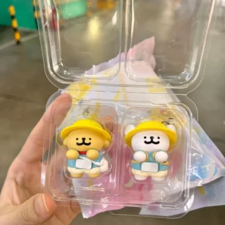 Nuevo genuino 2025 nueva línea maltés perro divertido bolsa ciega caja ciega figura de Anime muñeca adornos de coche estatuilla de juguete en Stock