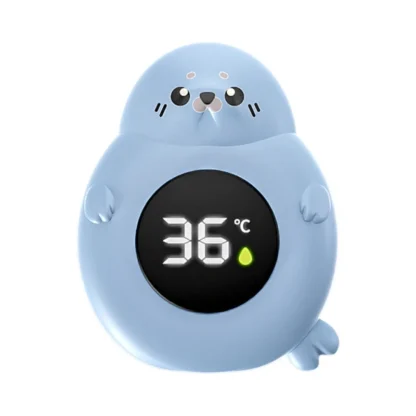 Termógrafo de baño para bebé de dibujos animados con pantalla LED IPX7 para seguridad infantil Digital preciso
