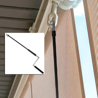 Parasol, varilla de mano, manivela, herramienta de repuesto, abridor, varita de Metal portátil