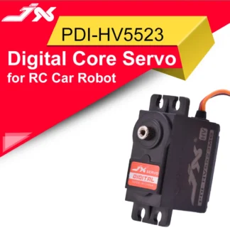 JX PDI-HV5523 HV Servo de núcleo Digital de engranaje de Metal de alto voltaje 23kg con alto par para RC coche Robot avión Drone