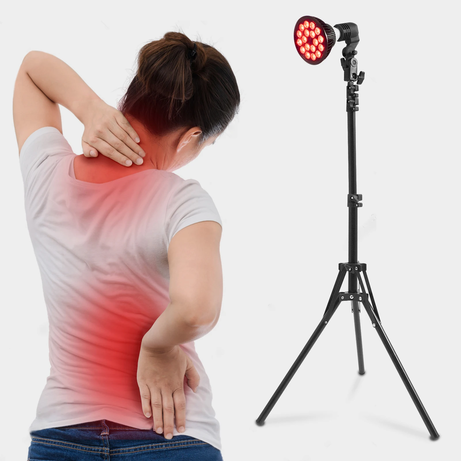 Lámpara de fisioterapia infrarroja: alivia el dolor muscular y promueve la circulación sanguínea