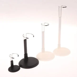 1 Uds. Marioneta simulada para muñeca blanca y negra, soporte ajustable, soporte para exhibición de tienda de juguetes, accesorios para casa de muñecas, soporte para muñeca