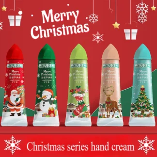 Crema de Manos hidratante para el cuidado de la piel, helado de Navidad de 30g, mejora áspera, refrescante, no graso, 1 unidad