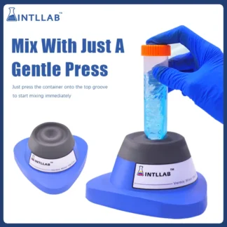 Oscilador de vórtice de laboratorio, Mini licuadora de tinta de velocidad ajustable, contenedor de pigmento orbital, mezclador de muestras temblorosas de 2800rpm