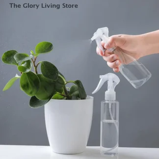 Botella vacía con gatillo de mano para limpieza de plástico recargable, pulverizador de agua para jardín, atomizador de Perfume, botella vacía, 200ml