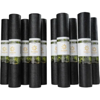 Paquete de 10 esteras de yoga Explore (68"x24", 4 mm) - Esteras de ejercicio antideslizantes y antidesgarro para entrenamientos en el hogar/gimnasio