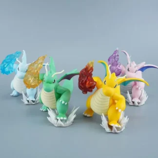 Nuevo Bkm Anime entorno modelo muñeca estatua fuego punzón Rapidash estatuilla juguetes coleccionables para Fans mascota Pokemon dragón regalo
