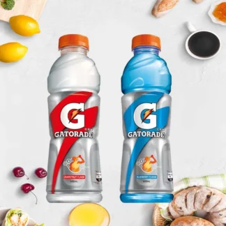 Bebida deportiva Gatorade 21,18 oz (600 ml) * 2 botellas Agua complementaria, electrolitos, energía, bebidas deportivas