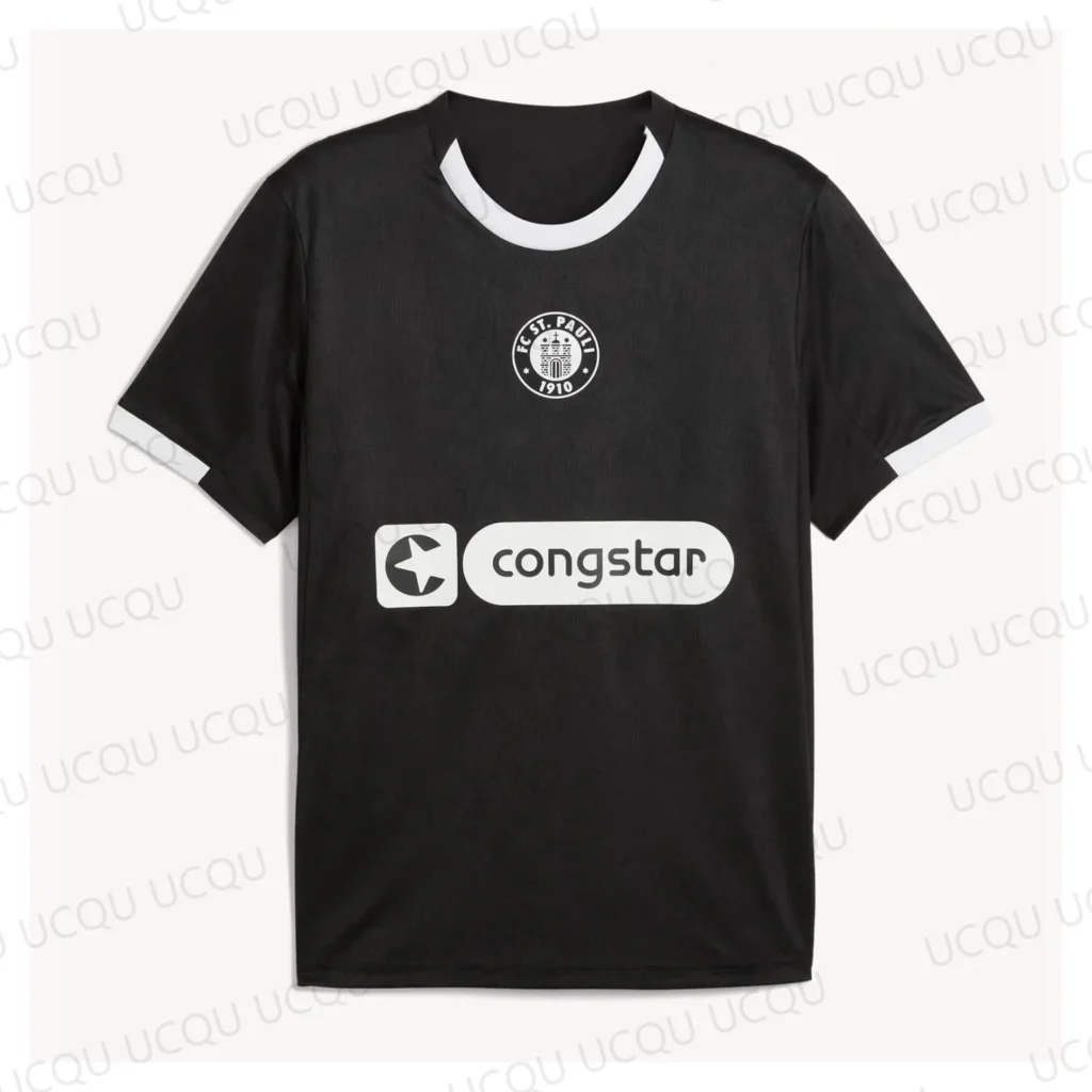 Pauli 25-26 tercer Kit Jersey ropa de calle camiseta de fútbol de gran tamaño Casual Unisex Top de fútbol ropa de seguidor de edición limitada