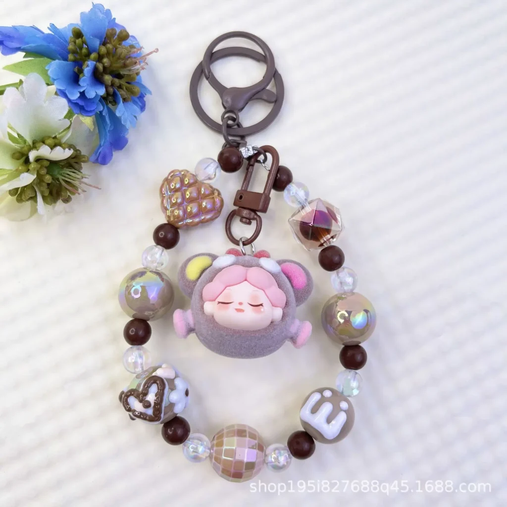 Bubble Mengli cadena para teléfono móvil, llavero, bolso, estatuilla y accesorios colgantes