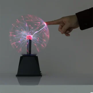 Luz nocturna con Sensor táctil para niños, lámpara mágica de escritorio con USB original, ideal para decoración de dormitorio, mesita de noche, Bola de Plasma de cristal, novedad, regalo