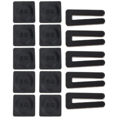 Juego de 5 unidades de Kit de equilibrio de ventilador de techo, 2 pesos, 1 abrazadera, accesorios para aspas de ventilador, Reduce el ruido, arreglo oscilante, estabiliza los accesorios de iluminación