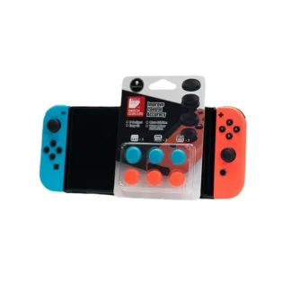 Tapa basculante de calavera, tapa apilable combinada, tapa de botón de 6 uds para Nintendo Switch OLED/Switch Lite/Switch, cubierta protectora de Joystick