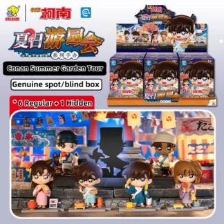 Caja ciega de moda de la serie Conan Summer Garden Party, Kudo Shinichi Mori Ran, adornos de escritorio circundantes, regalo para niños