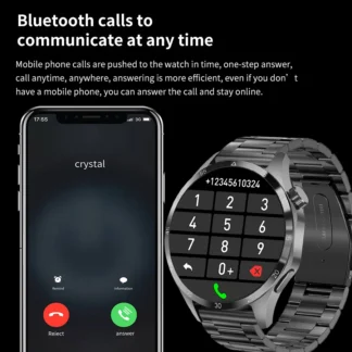 2025 nueva fábrica reloj inteligente hombres reloj 4 Pro AMOLED HD pantalla Bluetooth llamada monitoreo de salud Smartwatch hombres para Android ios