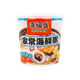 [14 paquetes] Gachas de mariscos caseras HAIFUSHENG 38 g * 14 paquetes