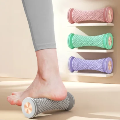 Masajeadores de pies, rodillo de Yoga Muscular, Bola de masaje, rodillo de Fascia Plantar, cuidado de relajación muscular, masajeador de pies Manual de plástico