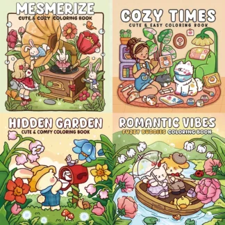 Libros para colorear de jardín ocultos, escenas mágicas, fácil colorear, para padres en casa, bricolaje infantil, relajarse, desplegar, aumentar la creatividad