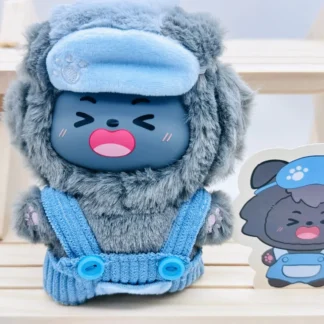 Bonita caja ciega de cabra y lobo grande, serie de la vida diaria, figura de Anime, muñeca bonita, adornos de regalo sorpresa
