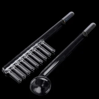 Varita de vidrio de repuesto para el cuidado de la piel facial, removedor de manchas de tubo de vidrio de alta frecuencia