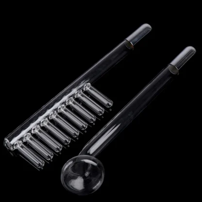 Varita de vidrio de repuesto para el cuidado de la piel facial, removedor de manchas de tubo de vidrio de alta frecuencia