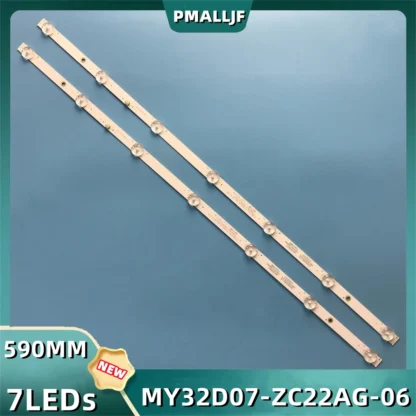 2 unids/set tira de LED para iluminación trasera PTV32DS00Z 32GSR3000FB 210-108-1158H MY32D07-ZC22AG-06 303MY 320033 K32DLM7H