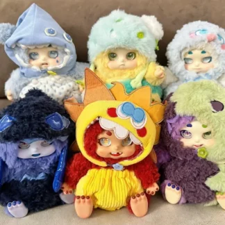 Súper fábrica de vitalidad, pensamientos dulces, Cino, el estado de ánimo no tiene vista, caja ciega de felpa, muñeca, figura, juguete, caja misteriosa coleccionable