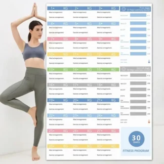 Programa progreso fitness Programa acondicionamiento físico Fitness Finator F19E fácil usar F19E