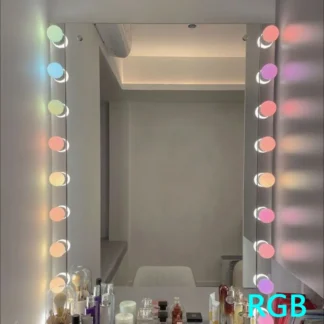 2025 bombillas LED para espejo de pasta de luz, espejo de maquillaje, tocador, bombillas LED RGB de 5v, lámpara LED, mesa iluminada para cosméticos USB